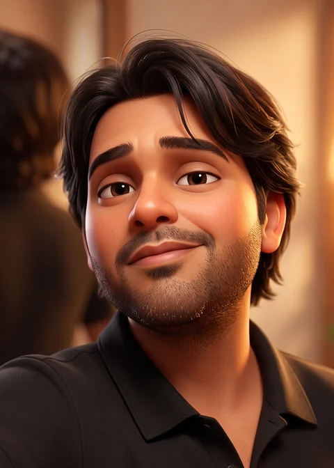 Ravi Sir (Ravindra Bagale) cartoon